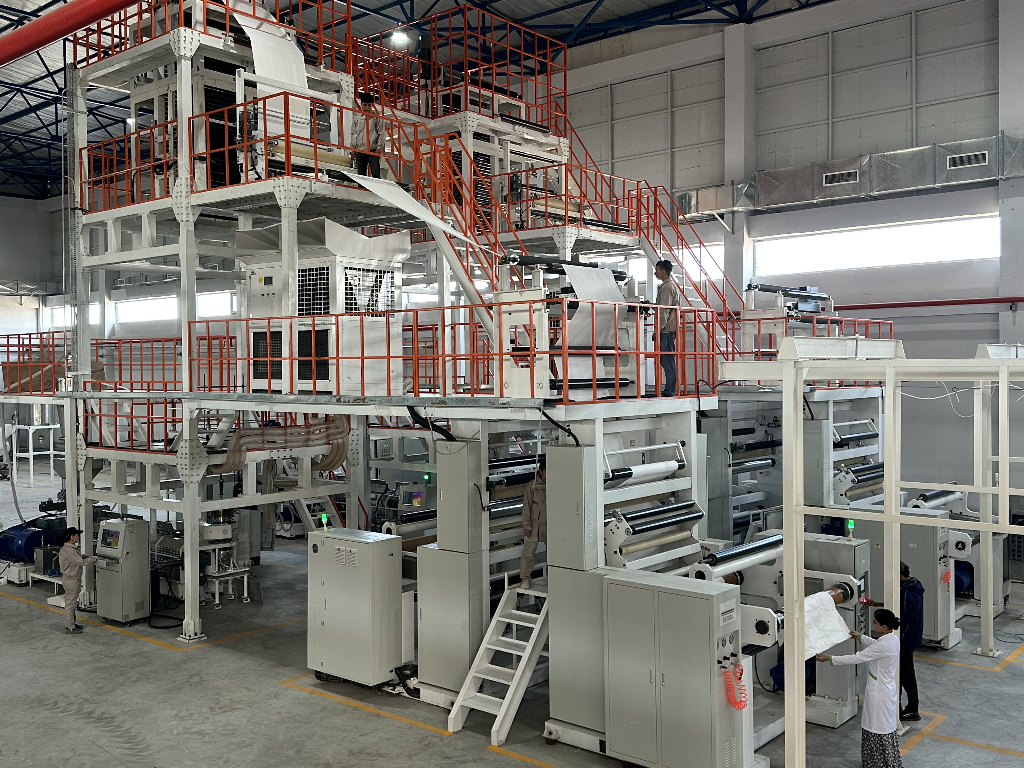 A photo of the production line inside our factory.